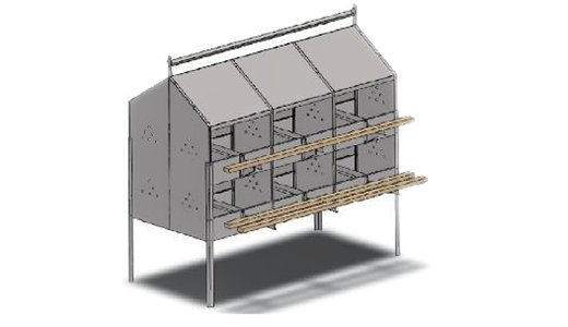 24穴手動產(chǎn)蛋箱