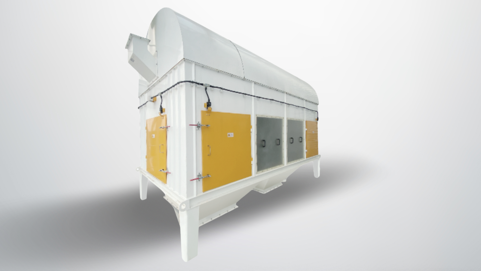 雙層圓筒清理篩